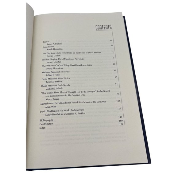2006 David Madden A Writer for All Genres Signed Book 1st Edition Author Essays - Picture 8 of 9